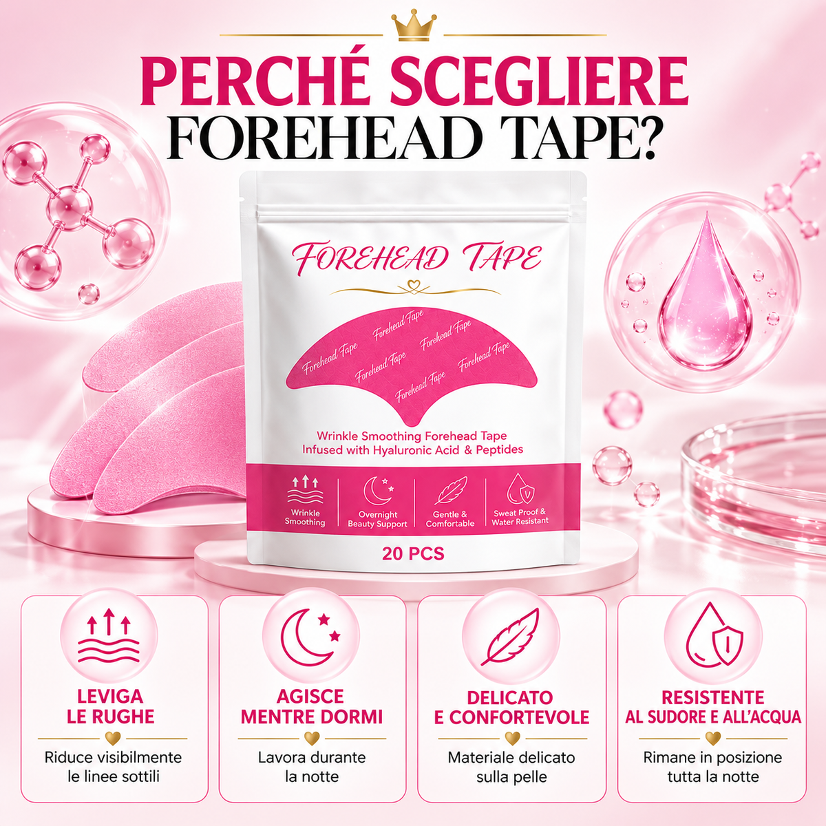 FORELIFT™ | Patch Notturni Leviganti Rughe