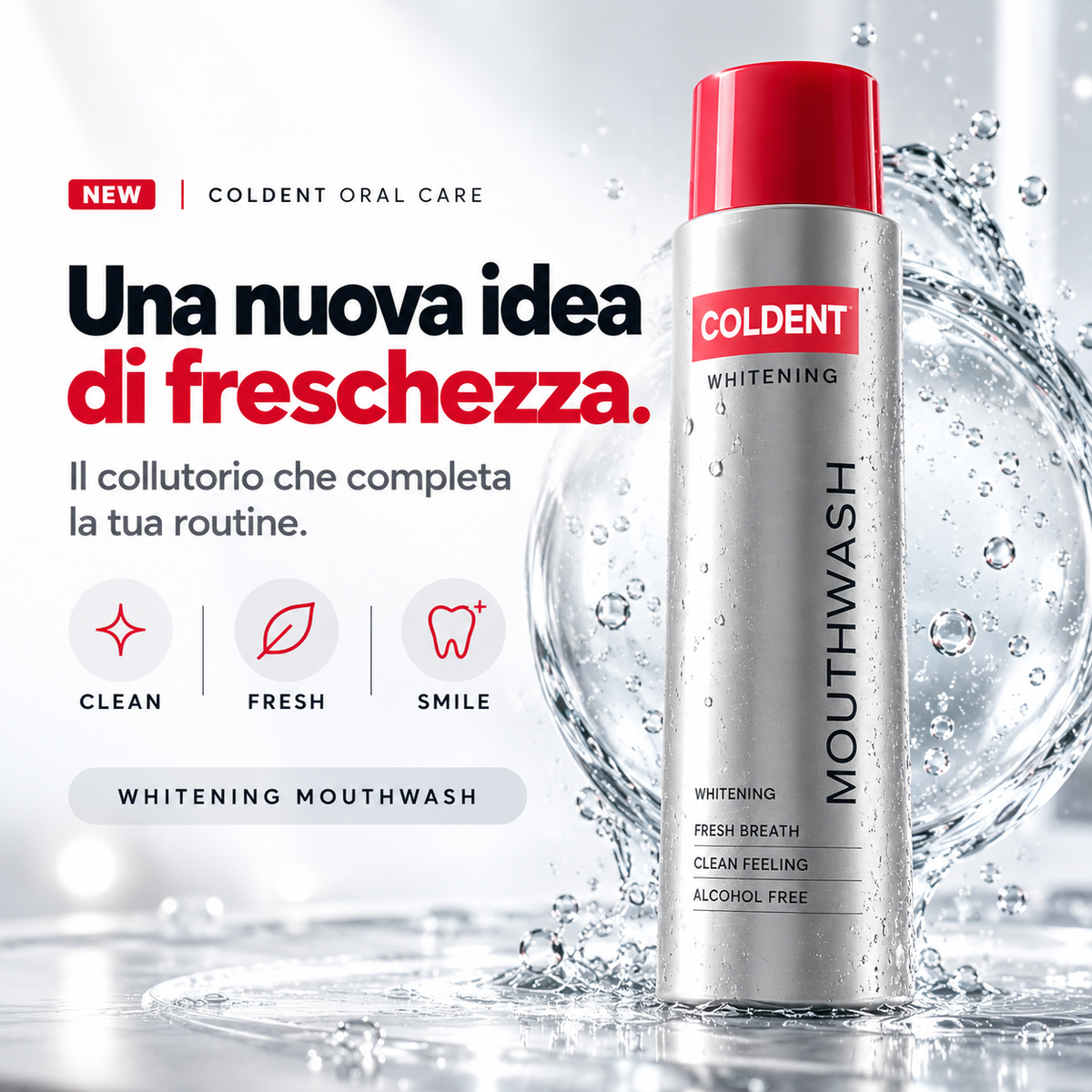 COLDENT™ - Colluttorio Sbiancamento Immediato
