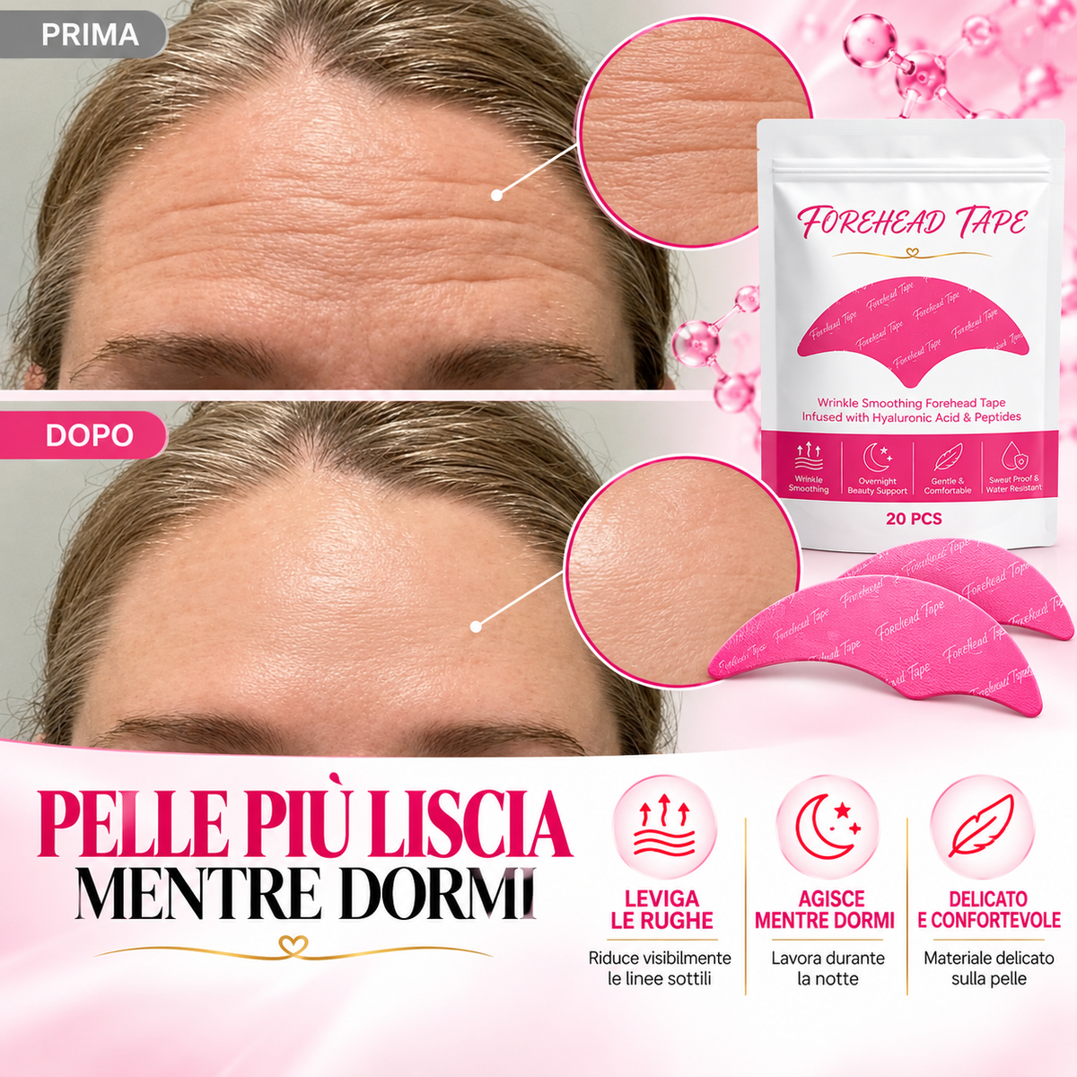 FORELIFT™ | Patch Notturni Leviganti Rughe